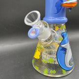 Cheech Glass - Sharknado Beaker Water Pipe