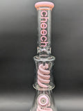 Cheech Glass - Spiral Perc Beaker Water Pipe 17"