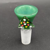 Christmas Decorated Herb Slide 14mm