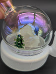 Christmas House Globe Glass Dab Rig | 3.75"