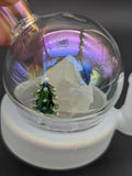 Christmas House Globe Glass Dab Rig | 3.75"