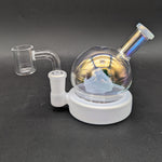 Christmas House Globe Glass Dab Rig | 3.75"