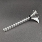 Clear Glass 9mm Slide w/ Rubber Seal - Color Handle