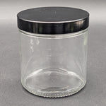 Clear Screw Top Jar | Extra Large | 3.75"x3.5"-Avernic Smoke Shop