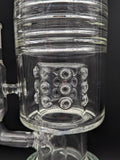 Clover Glass - 19" Multi Chamber Apple Perc Bong