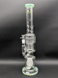 Clover Glass - 19" Multi Chamber Apple Perc Bong