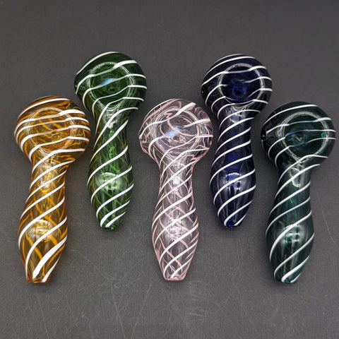 Color Swirl 4" Hand Pipe