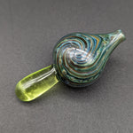 Color Worked Heady Bubble Caps - By Homie G Glass