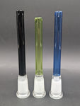 Colored Glass Slitted Downstems