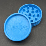 Cookies Acrylic Blue 2pc Grinder-Avernic Smoke Shop