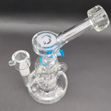 Cookies Double Cycler Glass Water Pipe | 9" | 14mm