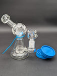 Cookies Globe Glass Water Pipe | 6.5"