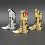Cowboy Boot Metal Lighter Sleeve for MINI BIC-Avernic Smoke Shop