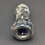 Curious Kraken Metallic Electroplated Glass Chillum | 3.5"
