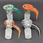 Curved Claw Bowl Piece 18mm - Assorted Colors