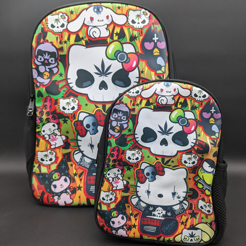 Dabtized Smell Proof Backpack & Mini Backpack | 2pc Set | 14" x 16.5"