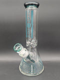 Diamond Glass 12" Honeycomb Pattern Beaker-Avernic Smoke Shop