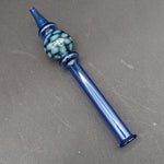 Dimple Diffusion Chamber Glass Dab Straw | 6.5"-Avernic Smoke Shop