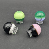 Dual Colored Spinner Marble Carb Cap-Avernic Smoke Shop
