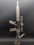 Electroplated AR-15 Glass Water Pipe | 23.75" | 14mm