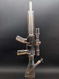 Electroplated AR-15 Glass Water Pipe | 23.75" | 14mm