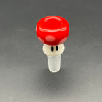 Empire Glassworks Bowl Piece - Red Mushroom - Avernic Smoke Shop