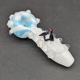 Empire Glassworks Spoon Pipe - Icy Penguins - Small