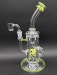 Envy Glass 10" "Pop Rocks" Klein Recycler Dab Rig-Avernic Smoke Shop