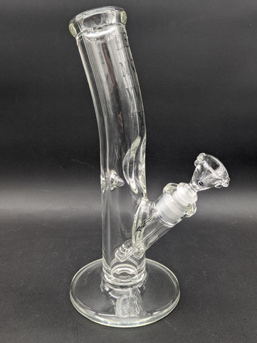 Envy Glass 12.5" 9mm Bent Neck Straight Tube-Avernic Smoke Shop