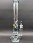 Envy Glass 16" Candle Series Dual Perc Straight Bong-Avernic Smoke Shop