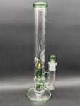 Envy Glass 16" Candle Series Dual Perc Straight Bong-Avernic Smoke Shop