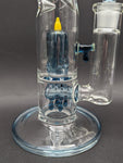 Envy Glass 16" Candle Series Dual Perc Straight Bong-Avernic Smoke Shop