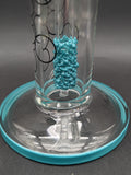 Envy Glass 16" "Pop Rocks" Fixed Downstem Straight Bong-Avernic Smoke Shop