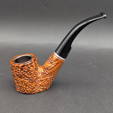 Faux Wood Textured 6" Sherlock Pipe-Avernic Smoke Shop