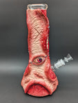 Flesh Monster 3D Beaker Bong 12"