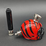 Football Helmet Metal Smoking Pipes