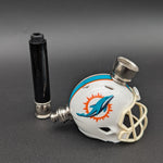 Football Helmet Metal Smoking Pipes