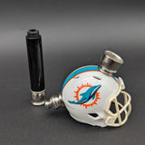 Football Helmet Metal Smoking Pipes