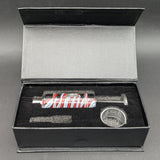 Freezable Glycerin Dab Straw w/ Stainless Steel Tip | 8.25"