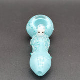 Friendly Octopus Glass Spoon Pipe 4" - Avernic Smoke Shop