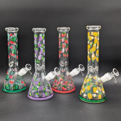 Fruit Series Beaker Bongs 10"-Avernic Smoke Shop