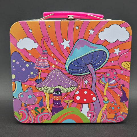 Fujima Handled Tin Stash Box | 6.5"