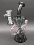 Full Color Dual Chamber Recycler Bong