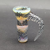 Full Wig Wag 18mm Heady Slide w/ Claw - by Connor Klaus