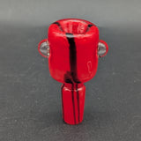 Fully Worked Multi Color Bowl w/ Studs 14mm-Avernic Smoke Shop