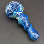 Fumed Galaxy Spoon Pipe - Reading Glass Militia