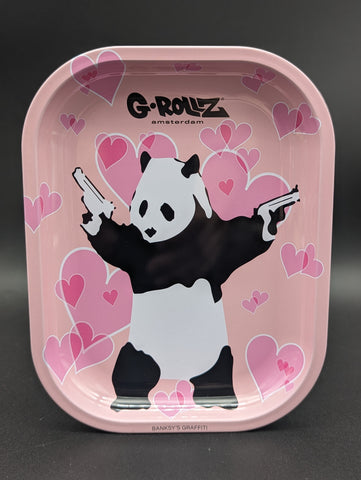 G-ROLLZ Panda Gunnin' Rolling Tray