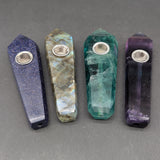 Gemstone Hand Pipe | 4"