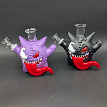 Ghost Tongue Monster Vinyl Water Pipe | 5.8"-Avernic Smoke Shop
