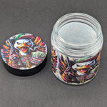 Glass Cash Money Eagle Storage Jar 7g